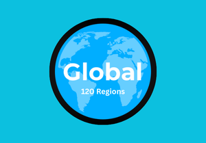 Global (120+ areas)